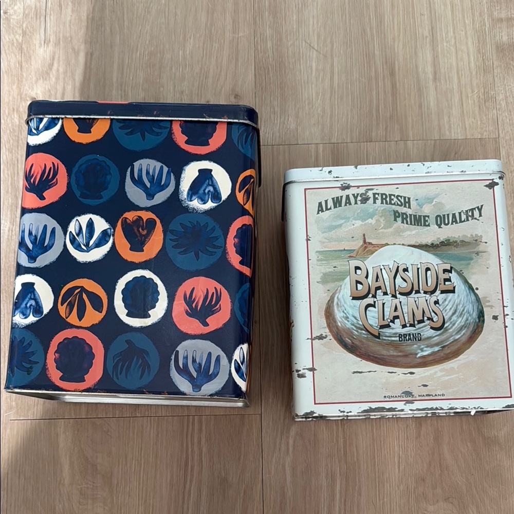 Coastal Tin Boxes